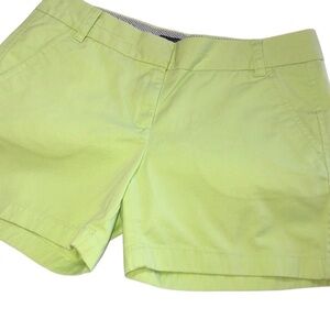 J CREW CHINO shorts GUC green size 2…